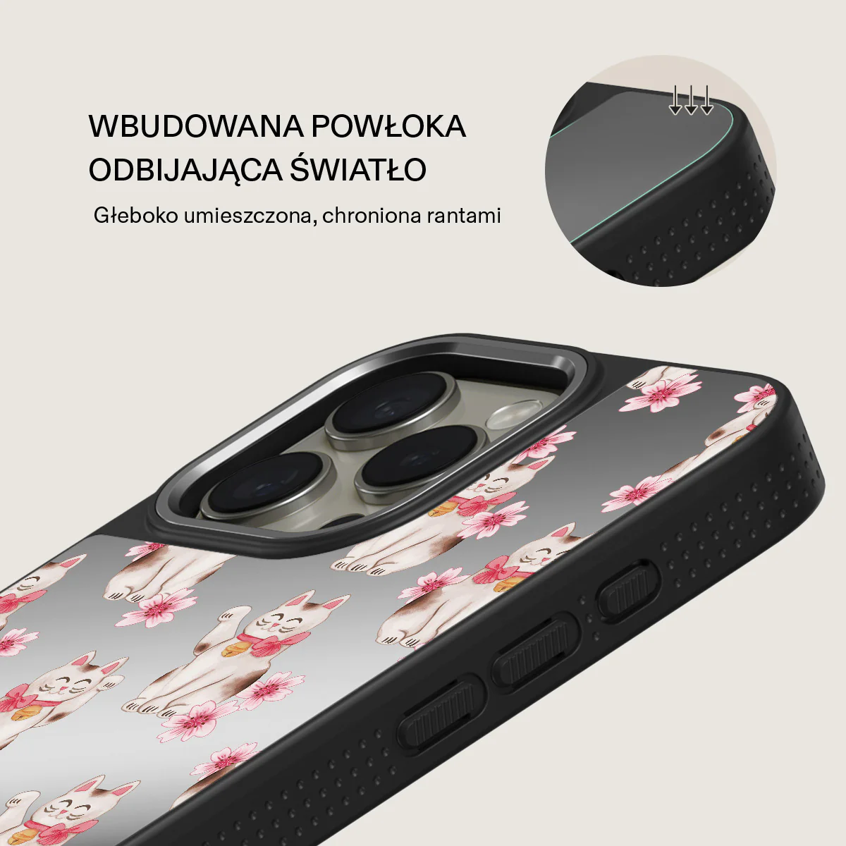 Maneki Neko - iPhone 16 Pro Max Etui - Image 38
