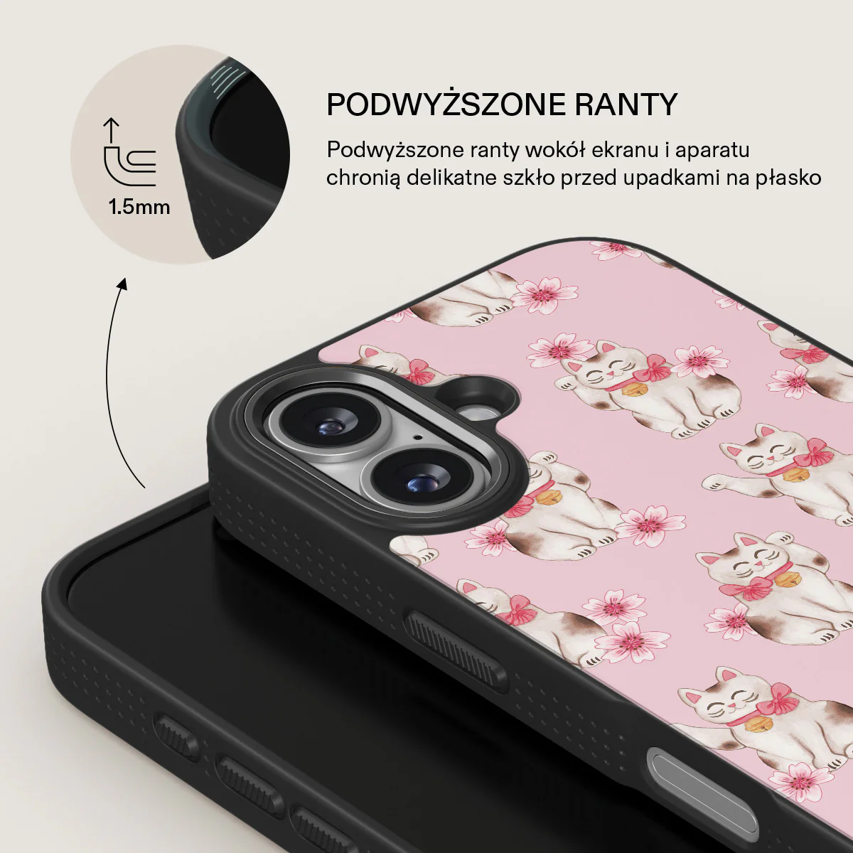 Maneki Neko - iPhone 17 Etui - Image 15