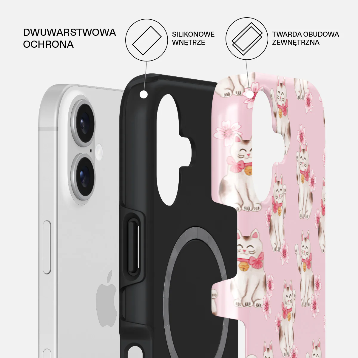 Maneki Neko - iPhone 17 Etui - Image 2