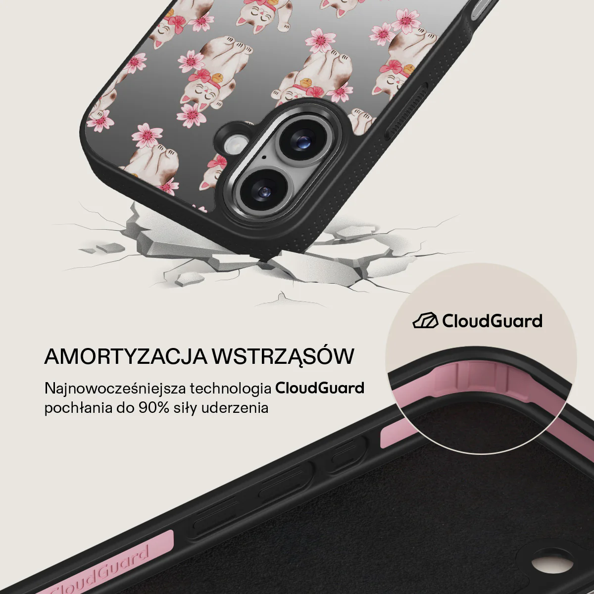 Maneki Neko - iPhone 17 Etui - Image 36