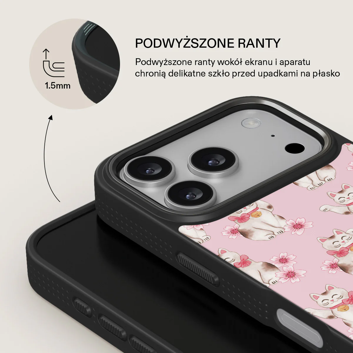 Maneki Neko - iPhone 17 Pro Etui - Image 15