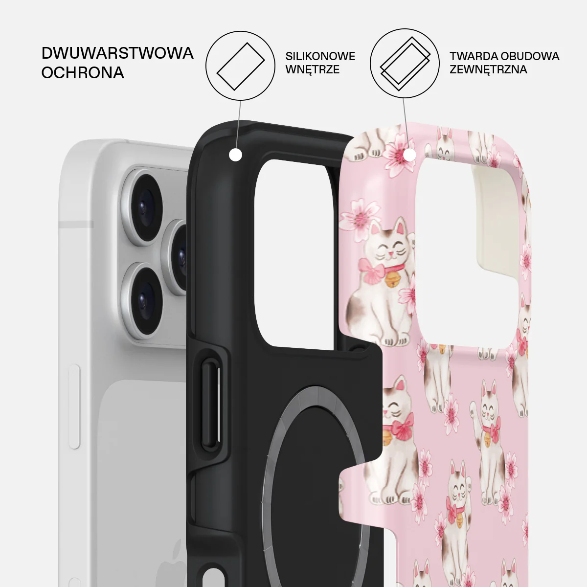 Maneki Neko - iPhone 17 Pro Etui - Image 2