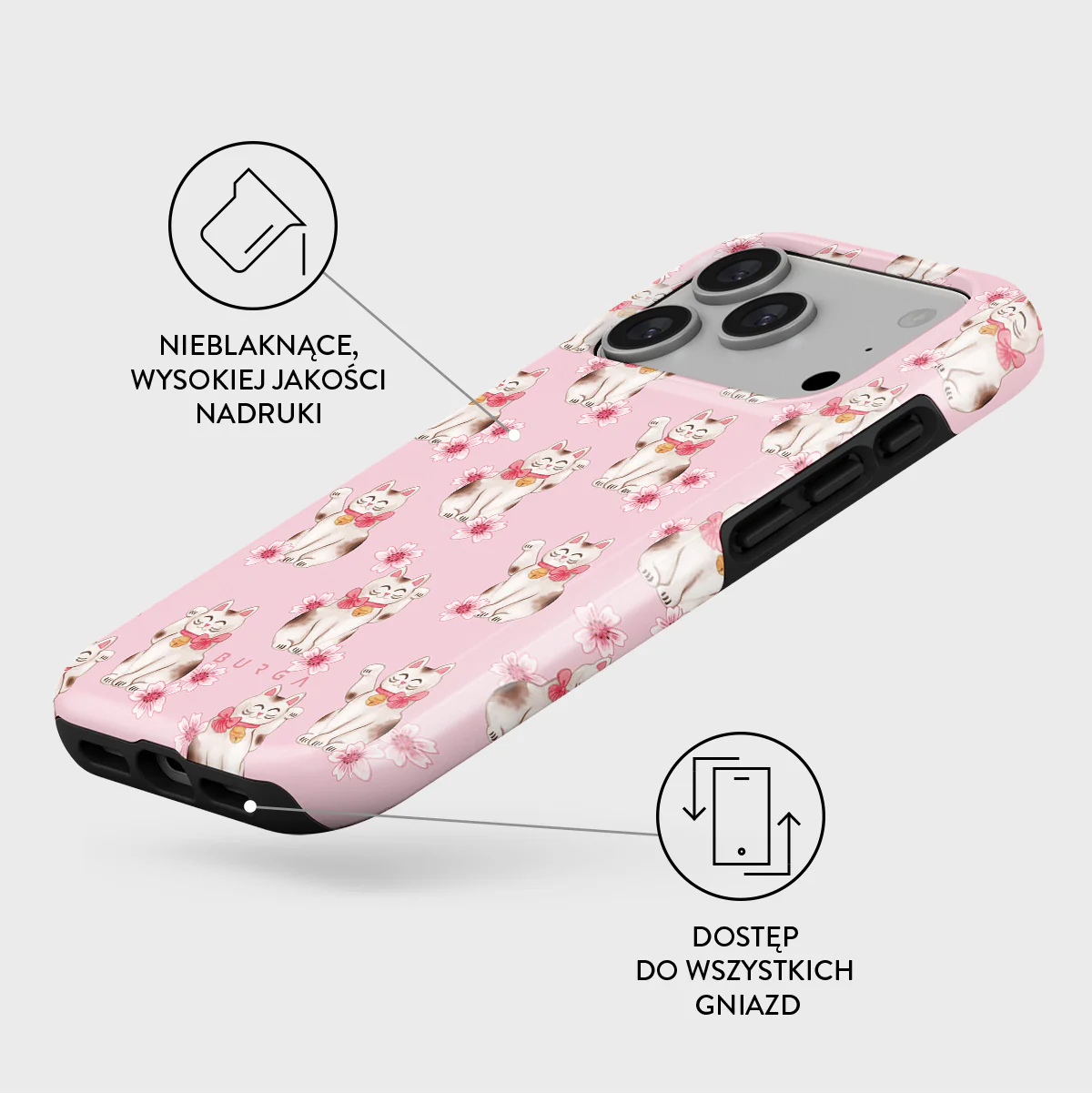 Maneki Neko - iPhone 17 Pro Etui - Image 3