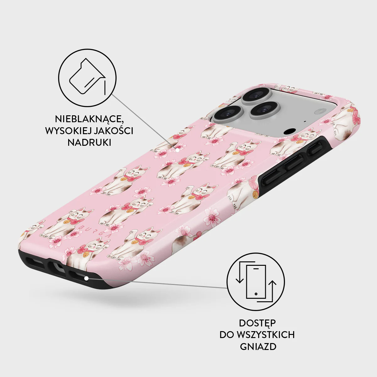 Maneki Neko - iPhone 17 Pro Max Etui - Image 3