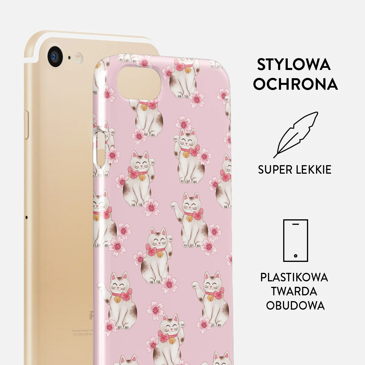 Maneki Neko - iPhone 7 / iPhone 8 Etui - Image 2