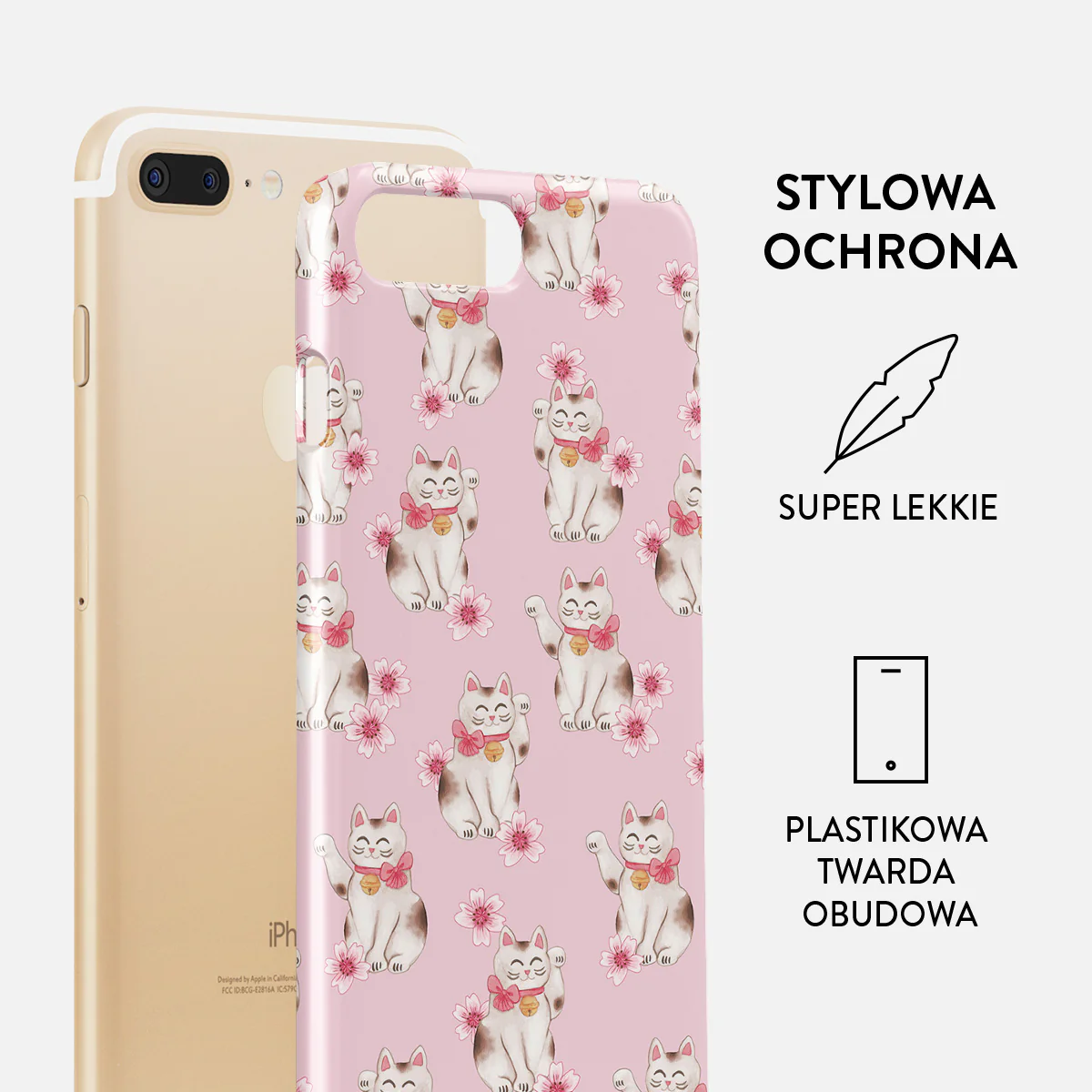 Maneki Neko - iPhone 7 Plus / 8 Plus Etui - Image 2