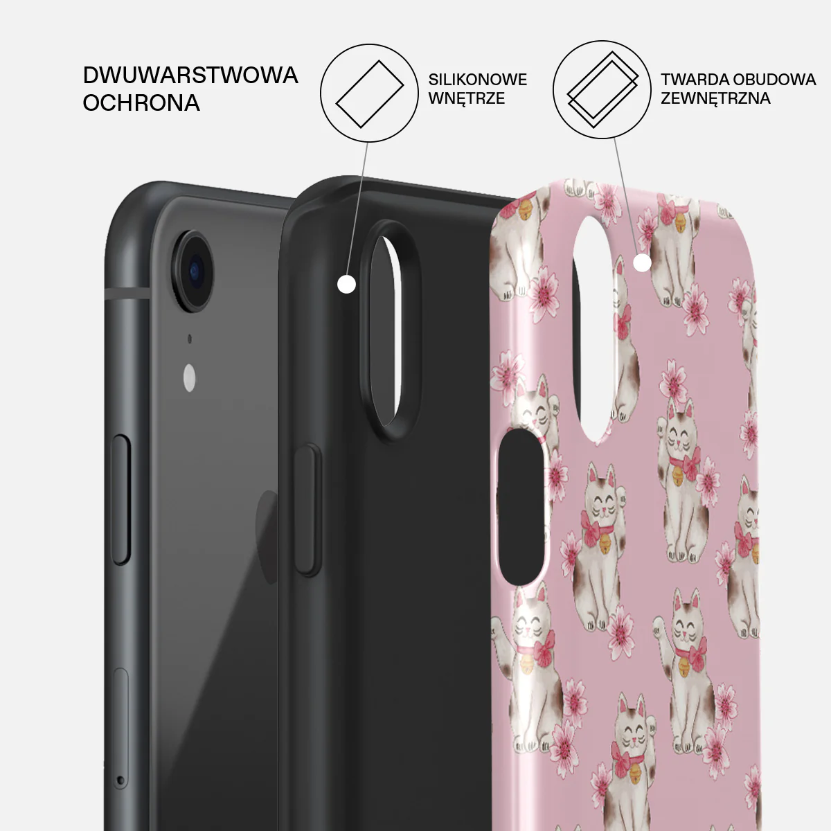 Maneki Neko - iPhone XR Etui - Image 6