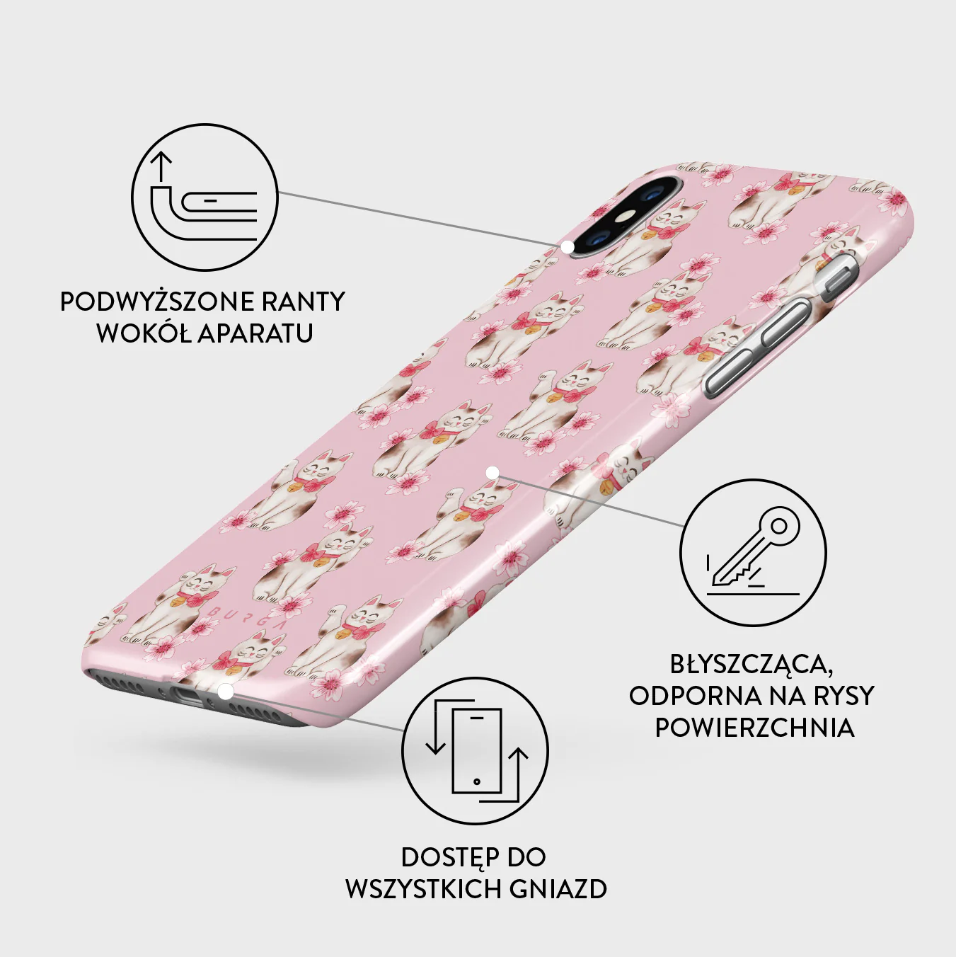 Maneki Neko - iPhone XS Max Etui - Image 3