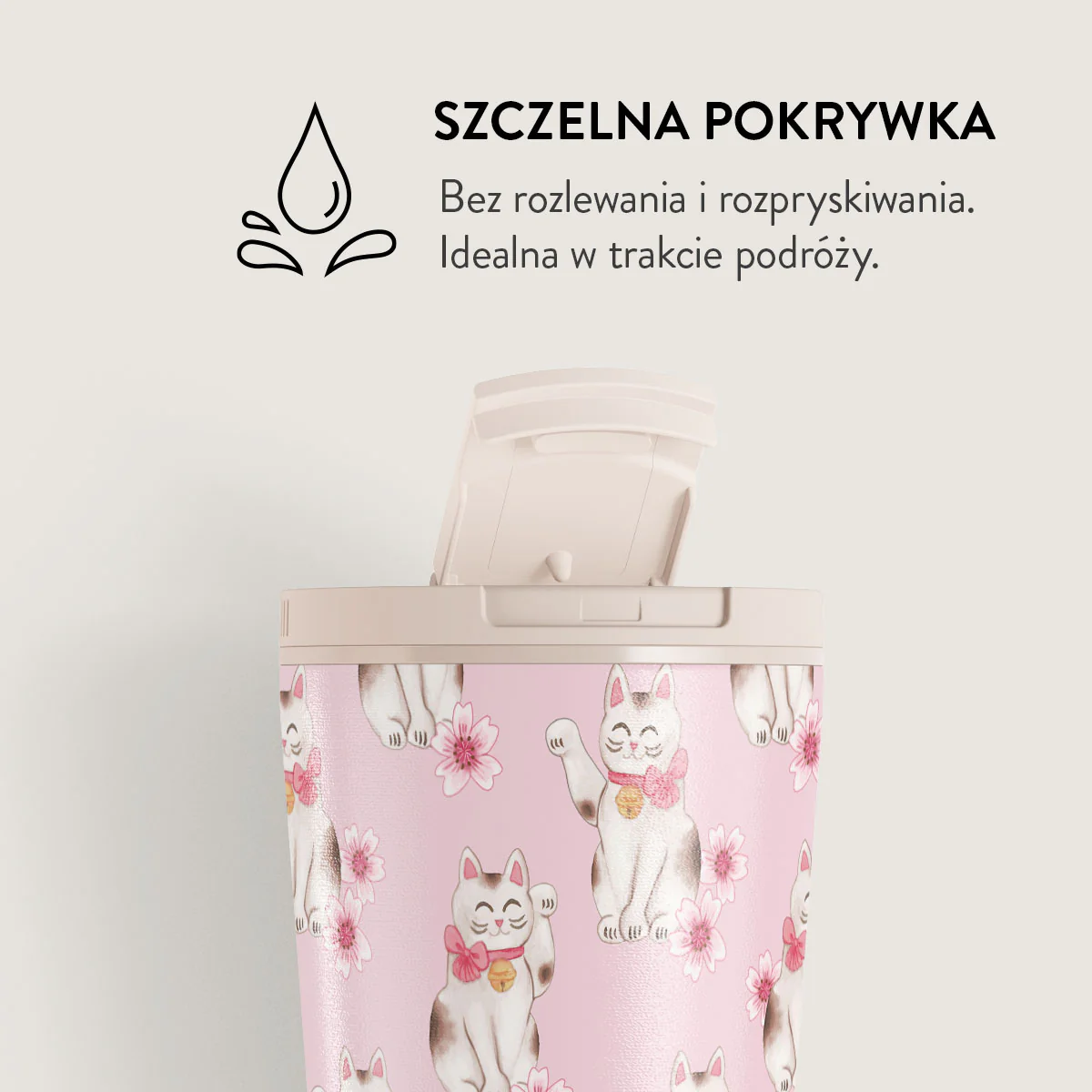 Maneki Neko - Kubek podróżny - Image 11