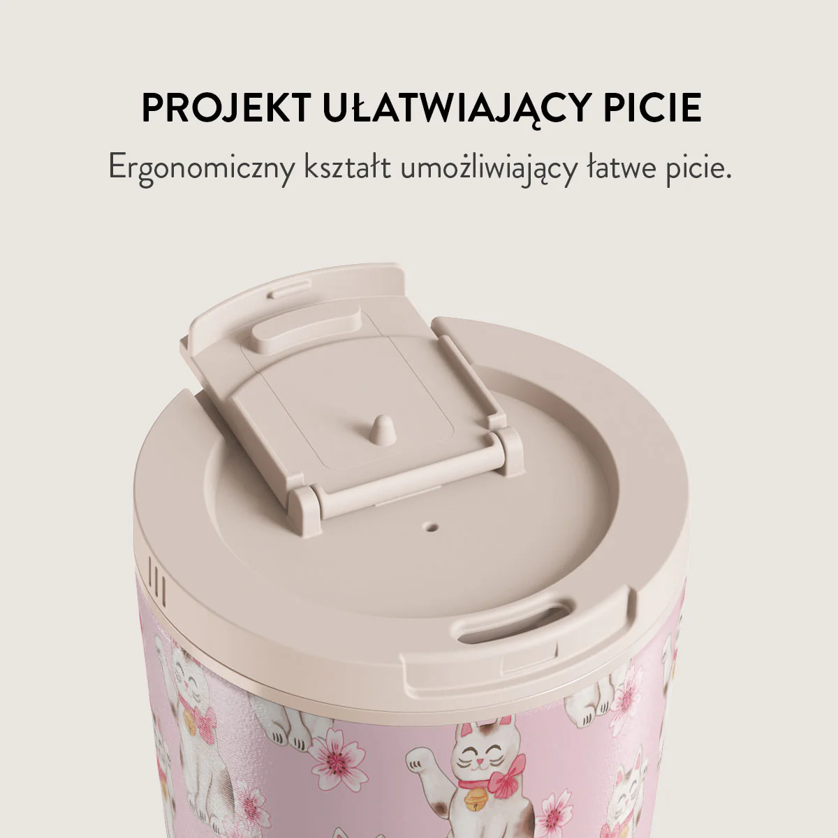 Maneki Neko - Kubek podróżny - Image 15