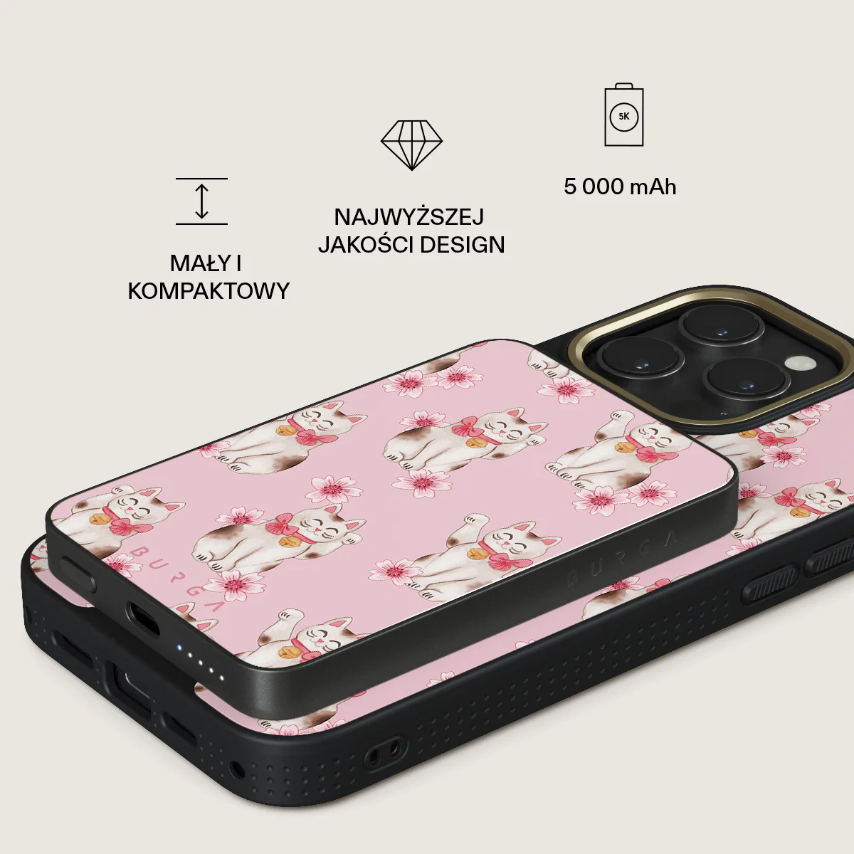 Maneki Neko - Magnetyczny power bank - Image 2
