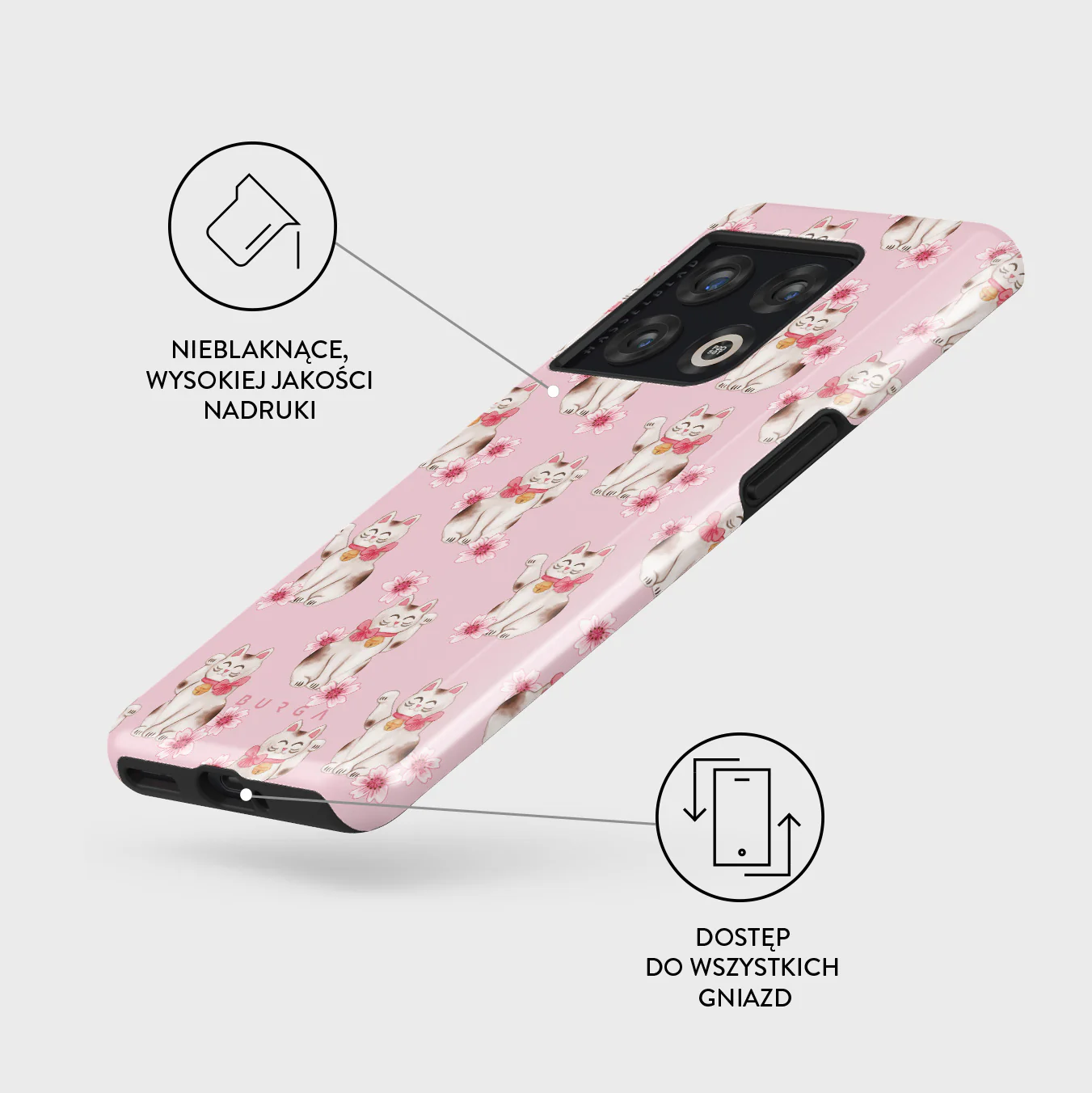 Maneki Neko - OnePlus 10 Pro 5G Etui - Image 3