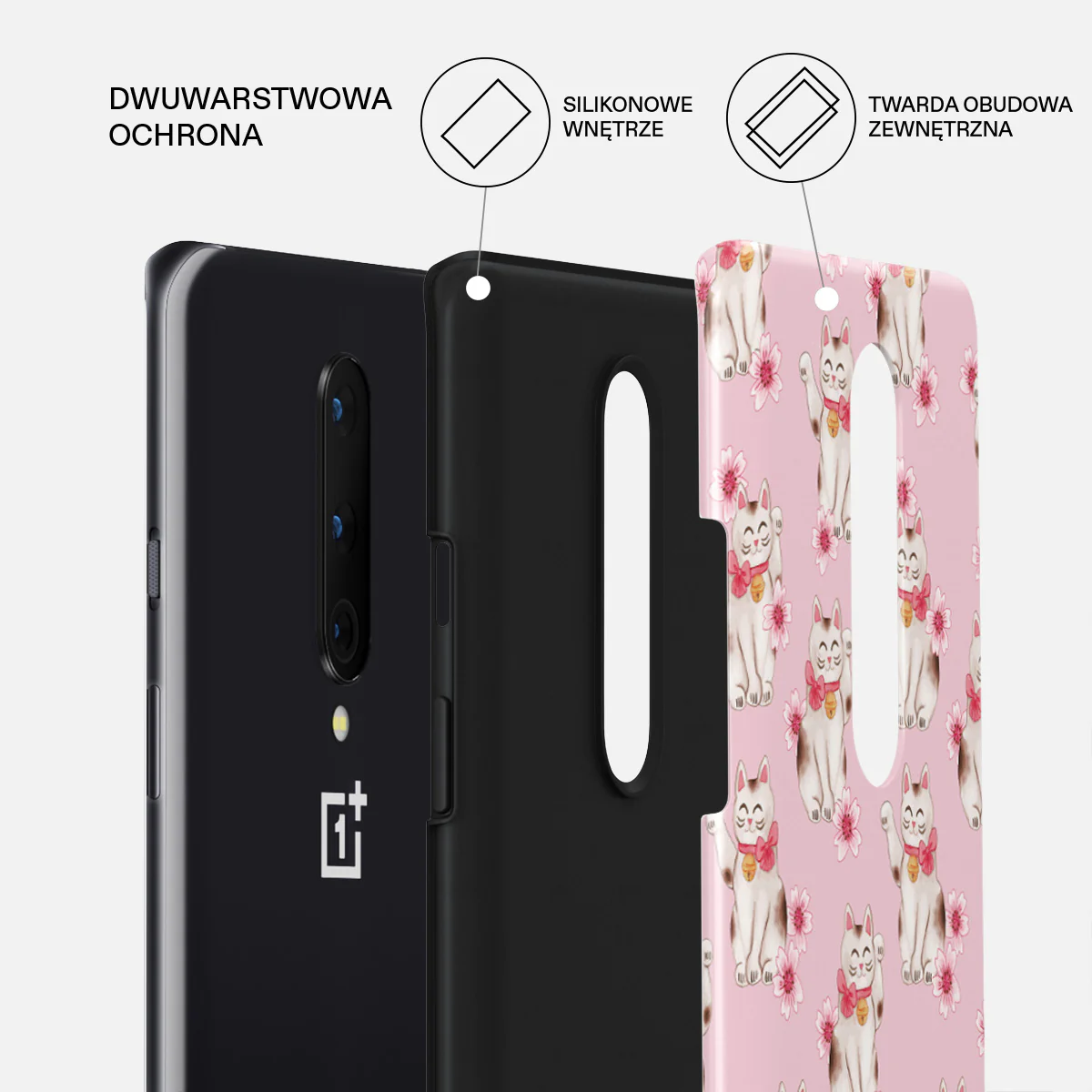 Maneki Neko - OnePlus 8 Etui - Image 2