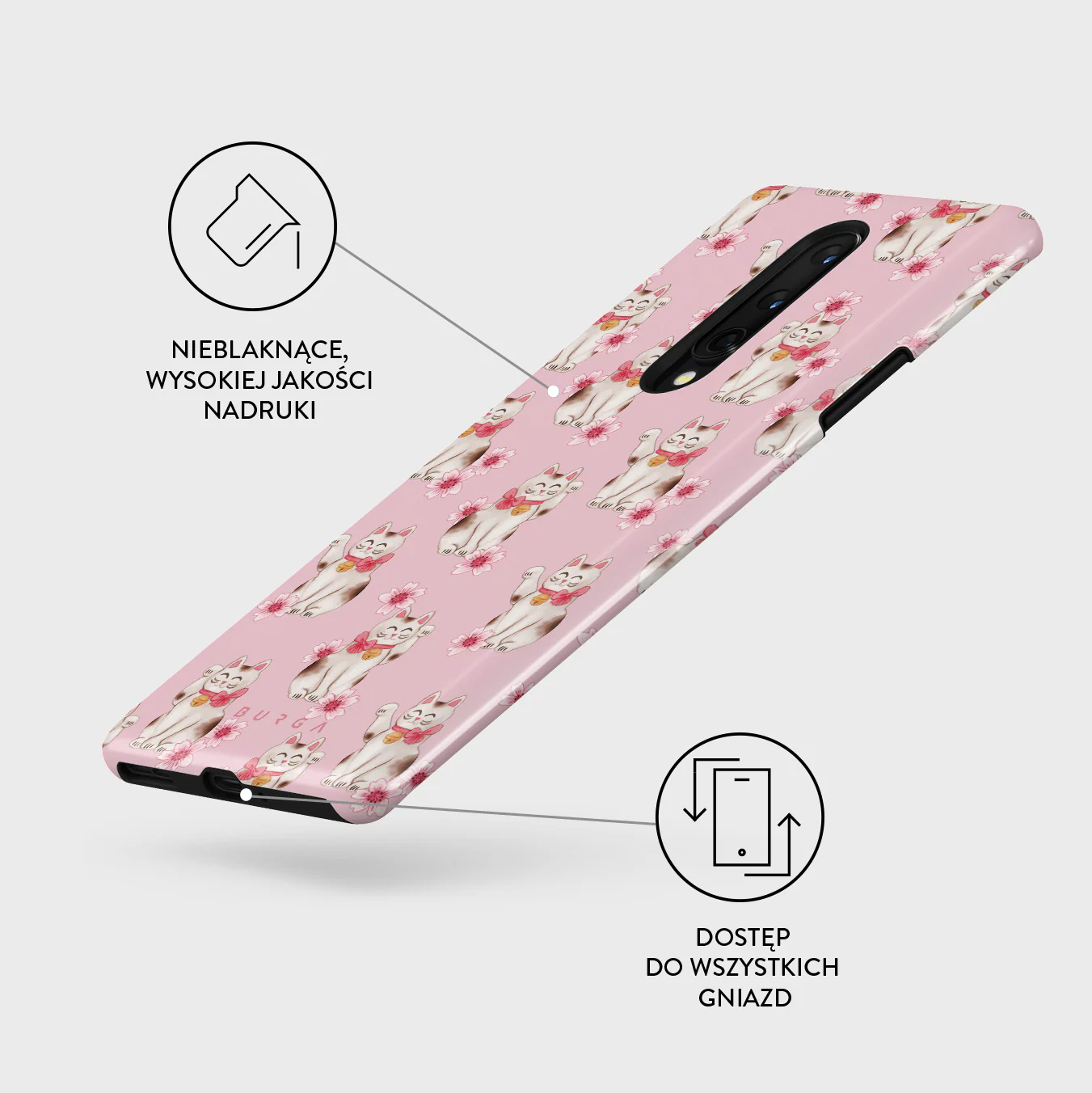 Maneki Neko - OnePlus 8 Etui - Image 3