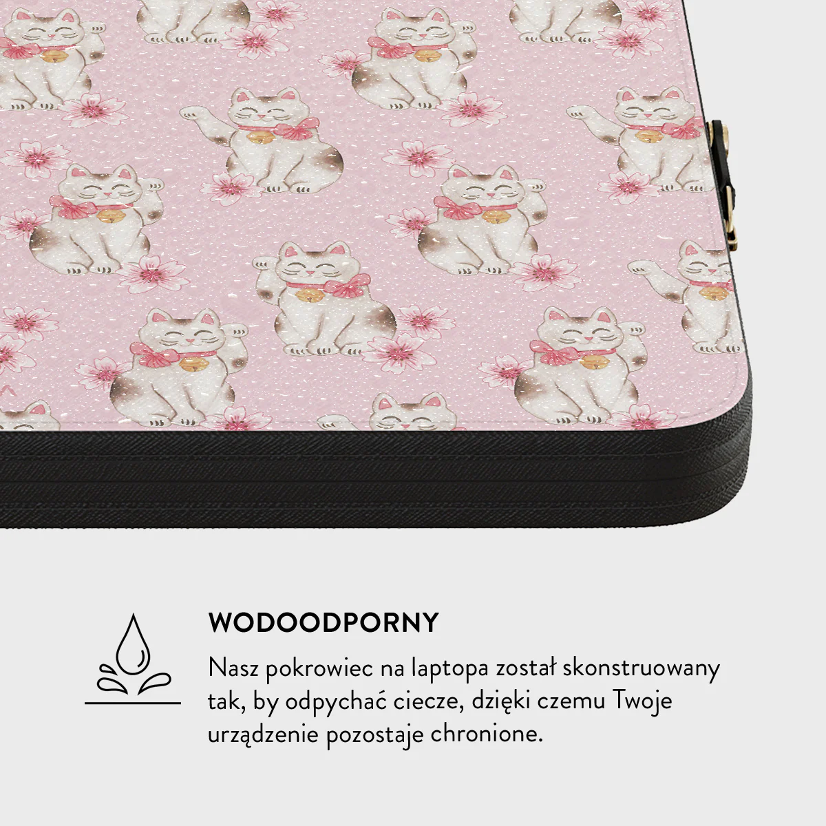 Maneki Neko - Pokrowiec na laptopa - Image 10