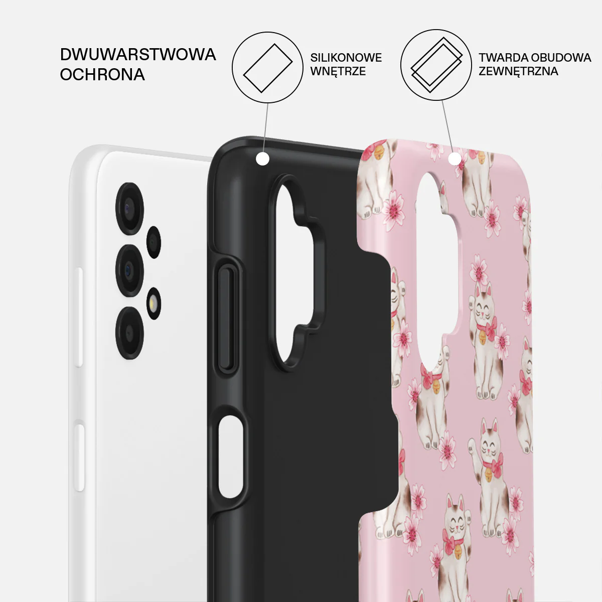 Maneki Neko - Samsung Galaxy A13 4G Etui - Image 2