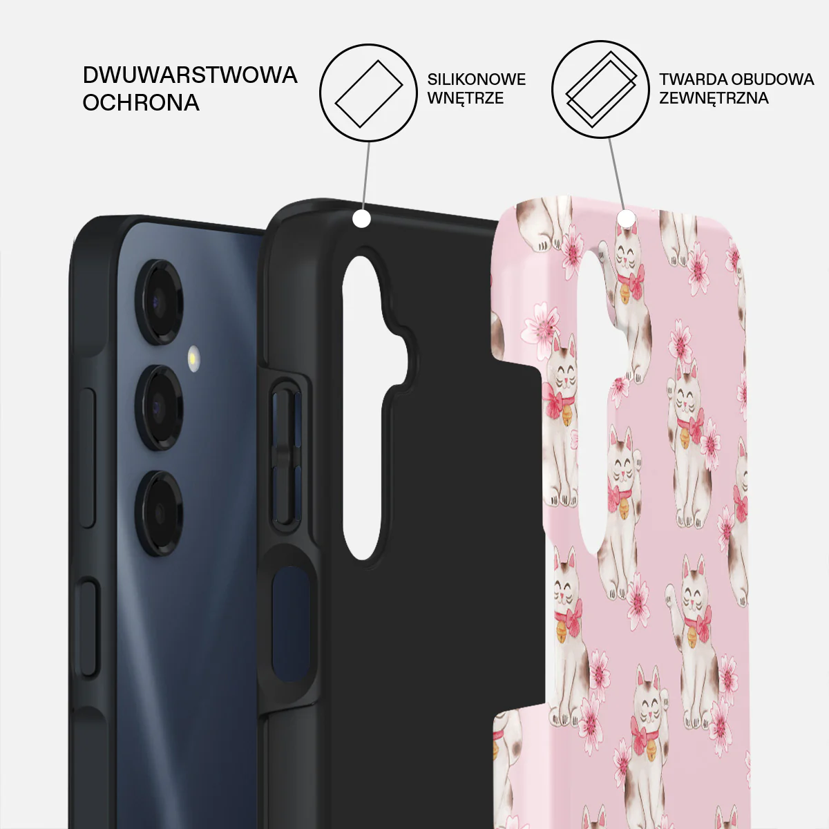 Maneki Neko - Samsung Galaxy A16 Etui - Image 2