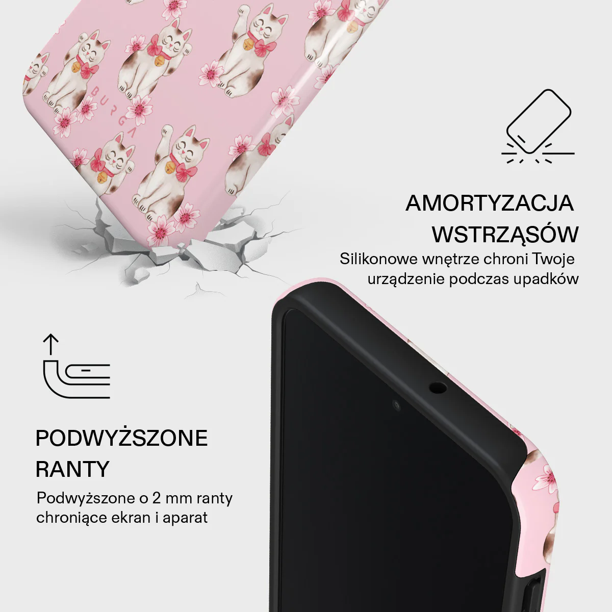 Maneki Neko - Samsung Galaxy A16 Etui - Image 4