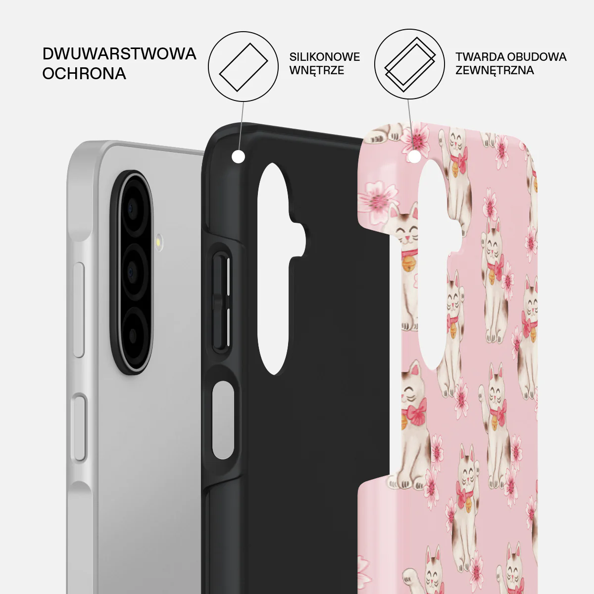 Maneki Neko - Samsung Galaxy A17 Etui - Image 2