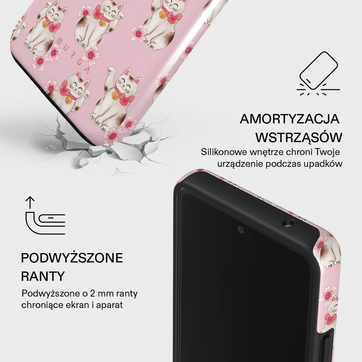 Maneki Neko - Samsung Galaxy A23 4G / 5G Etui - Image 4
