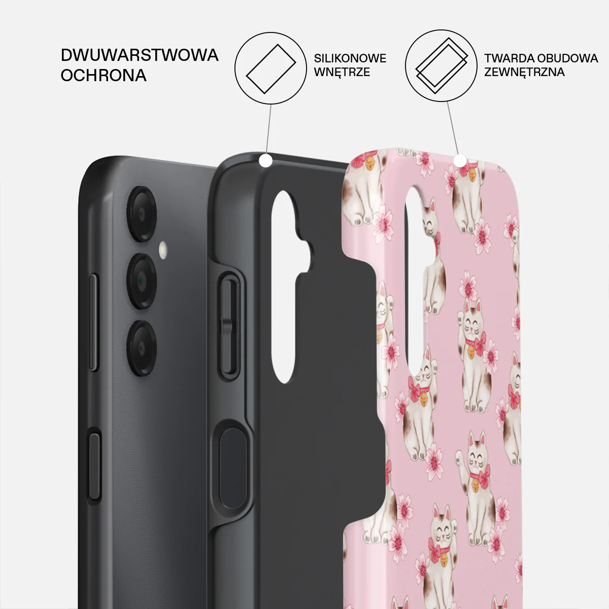 Maneki Neko - Samsung Galaxy A25 Etui - Image 2