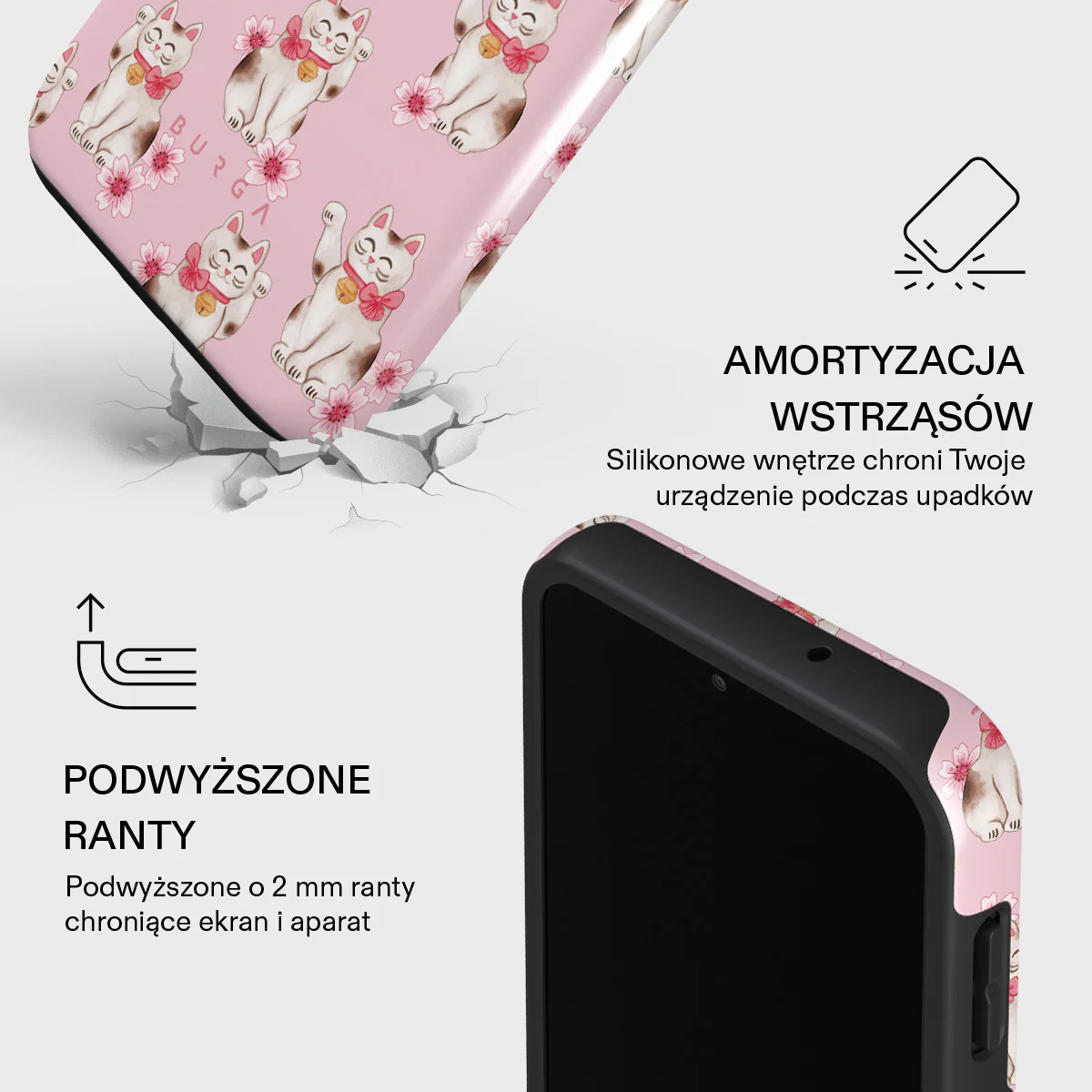 Maneki Neko - Samsung Galaxy A25 Etui - Image 4