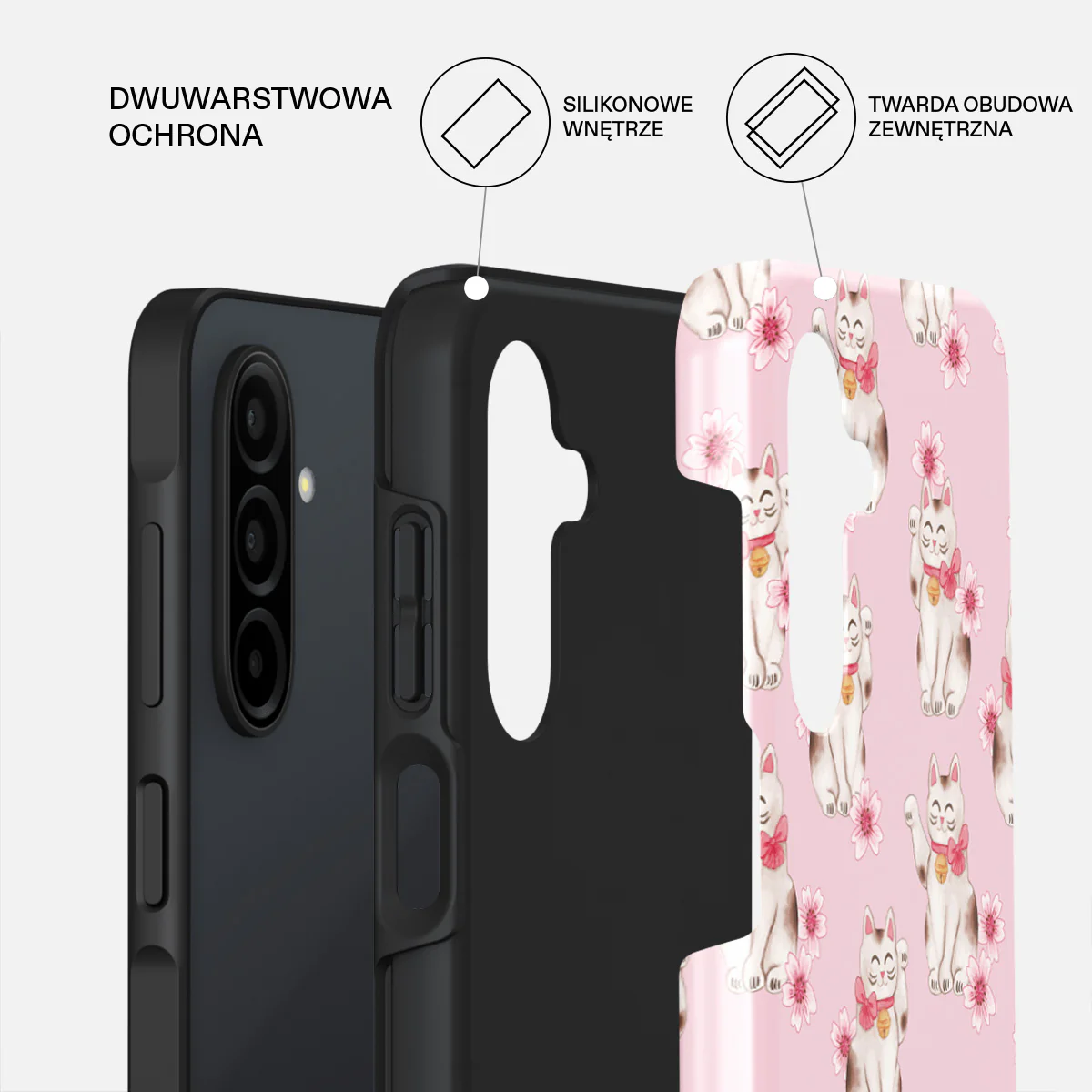 Maneki Neko - Samsung Galaxy A26 5G Etui - Image 2