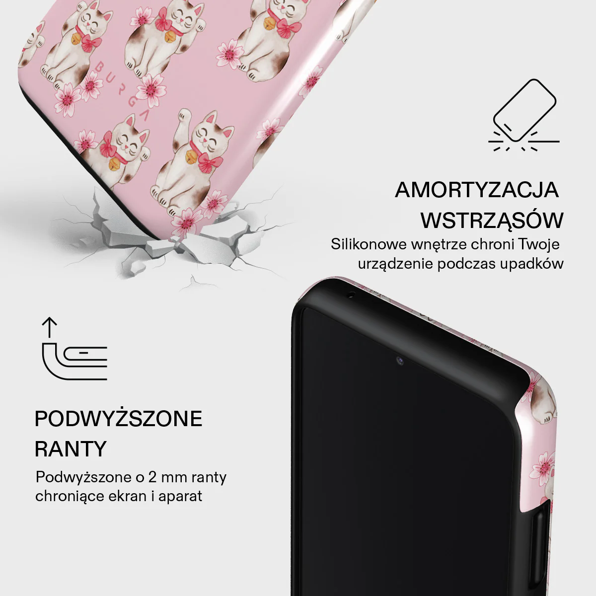 Maneki Neko - Samsung Galaxy A32 5G Etui - Image 4