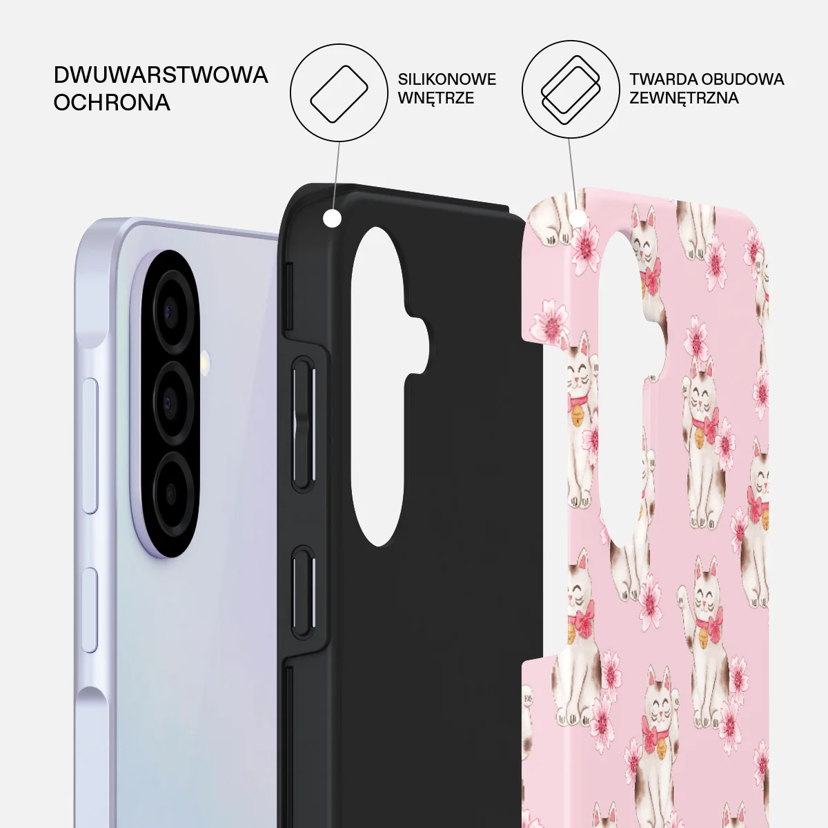 Maneki Neko - Samsung Galaxy A37 5G Etui - Image 2