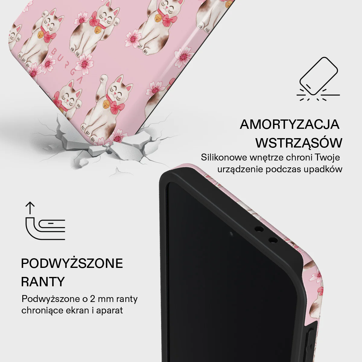 Maneki Neko - Samsung Galaxy A37 5G Etui - Image 4