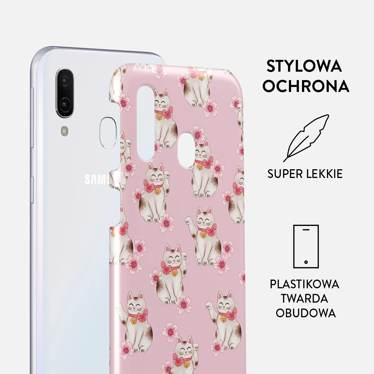 Maneki Neko - Samsung Galaxy A40 Etui - Image 2