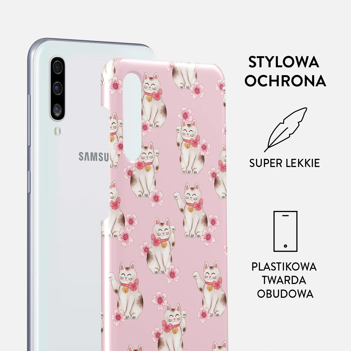Maneki Neko - Samsung Galaxy A50 Etui - Image 2