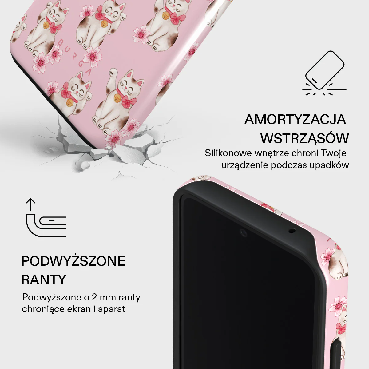 Maneki Neko - Samsung Galaxy A55 Etui - Image 4