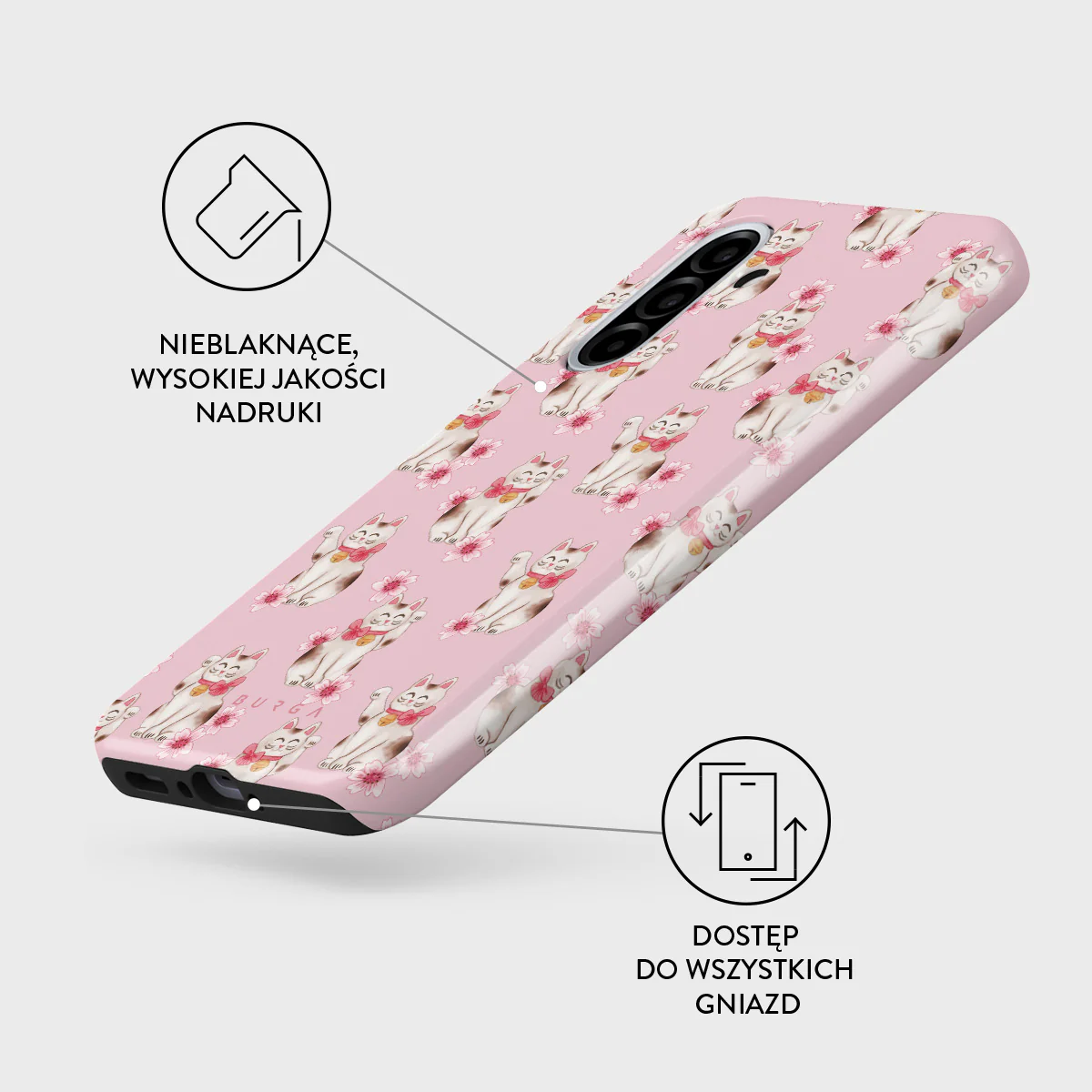 Maneki Neko - Samsung Galaxy A56 5G Etui - Image 3