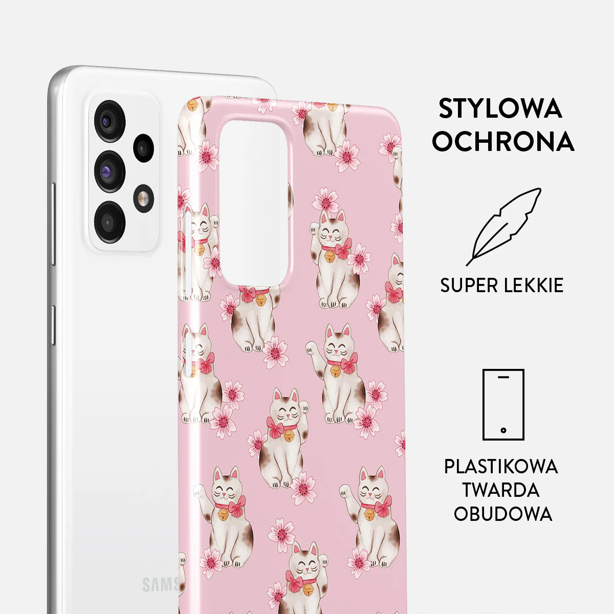 Maneki Neko - Samsung Galaxy A72 4G / 5G Etui - Image 2