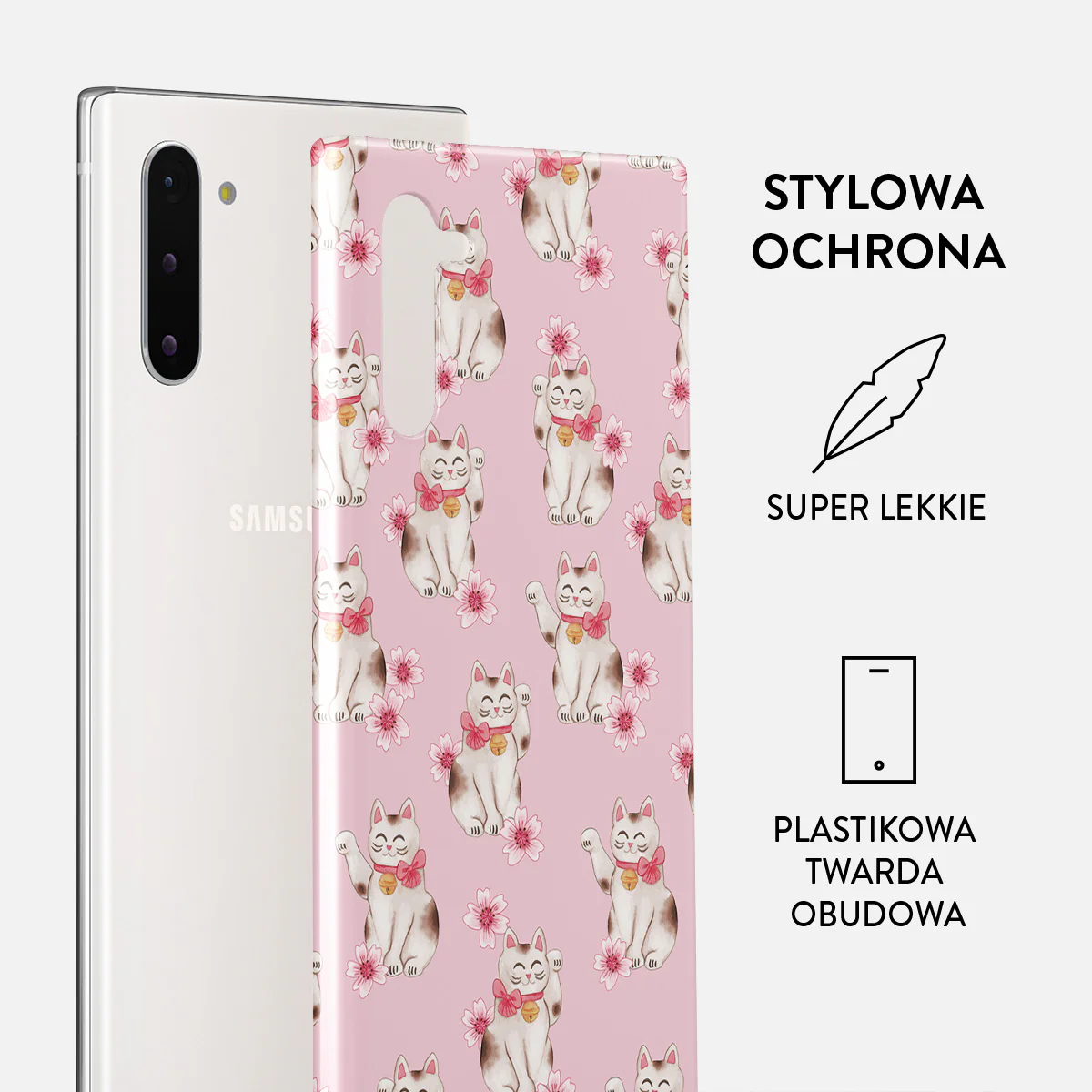 Maneki Neko - Samsung Galaxy Note 10 Etui - Image 2