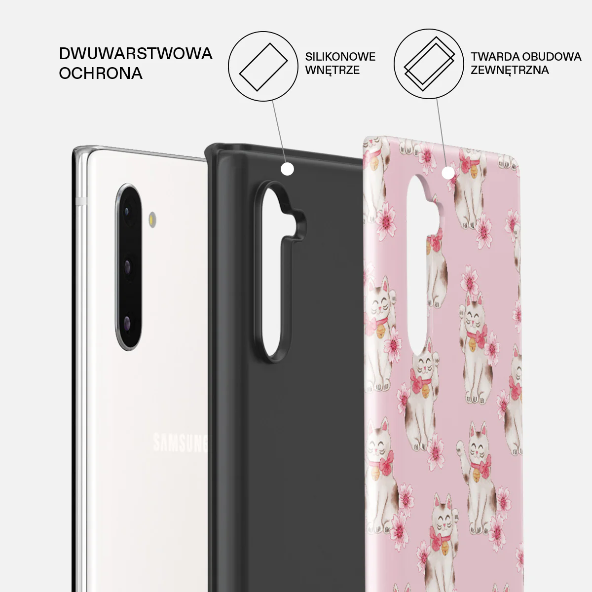Maneki Neko - Samsung Galaxy Note 10 Etui - Image 6