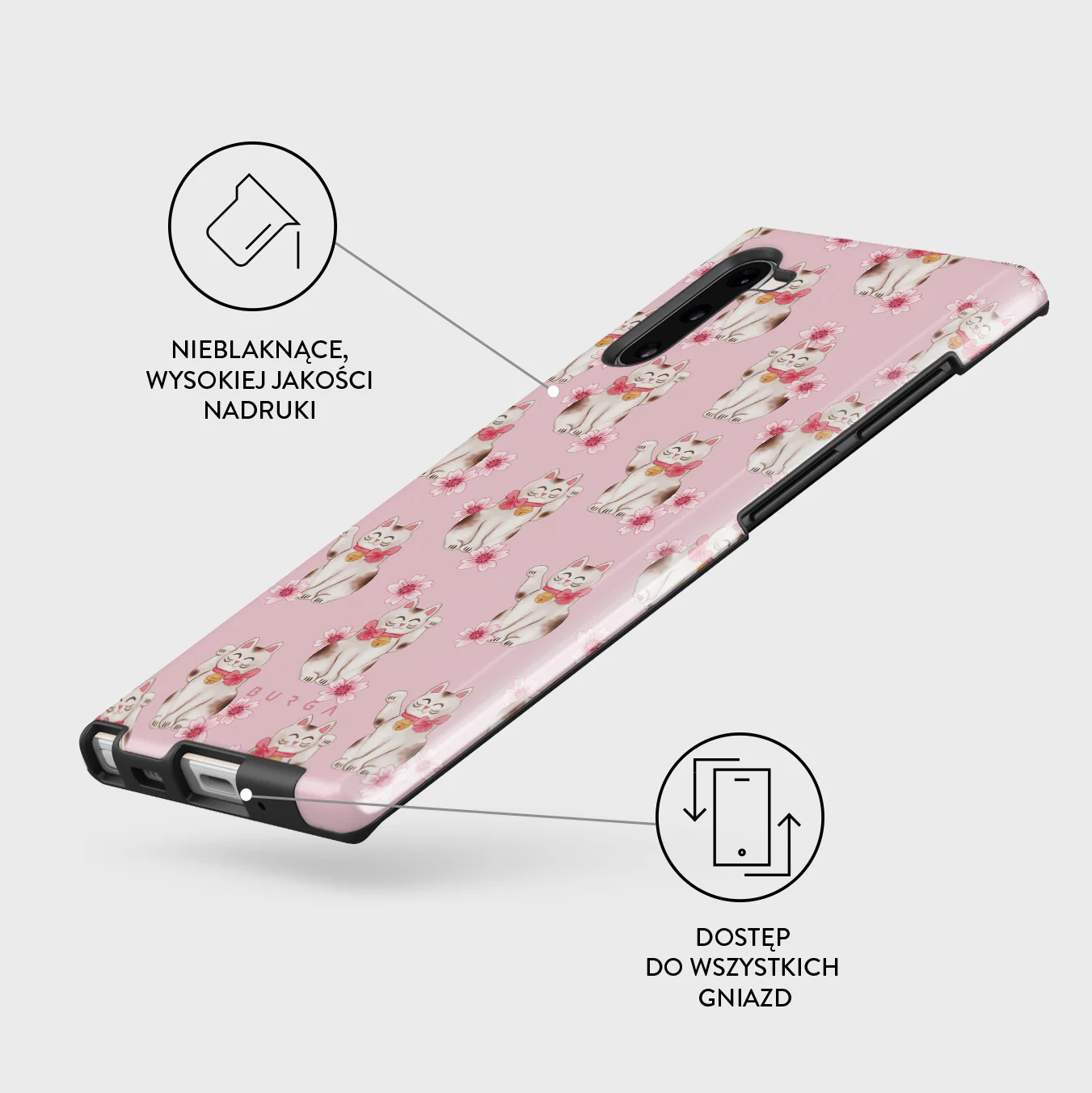Maneki Neko - Samsung Galaxy Note 10 Etui - Image 7