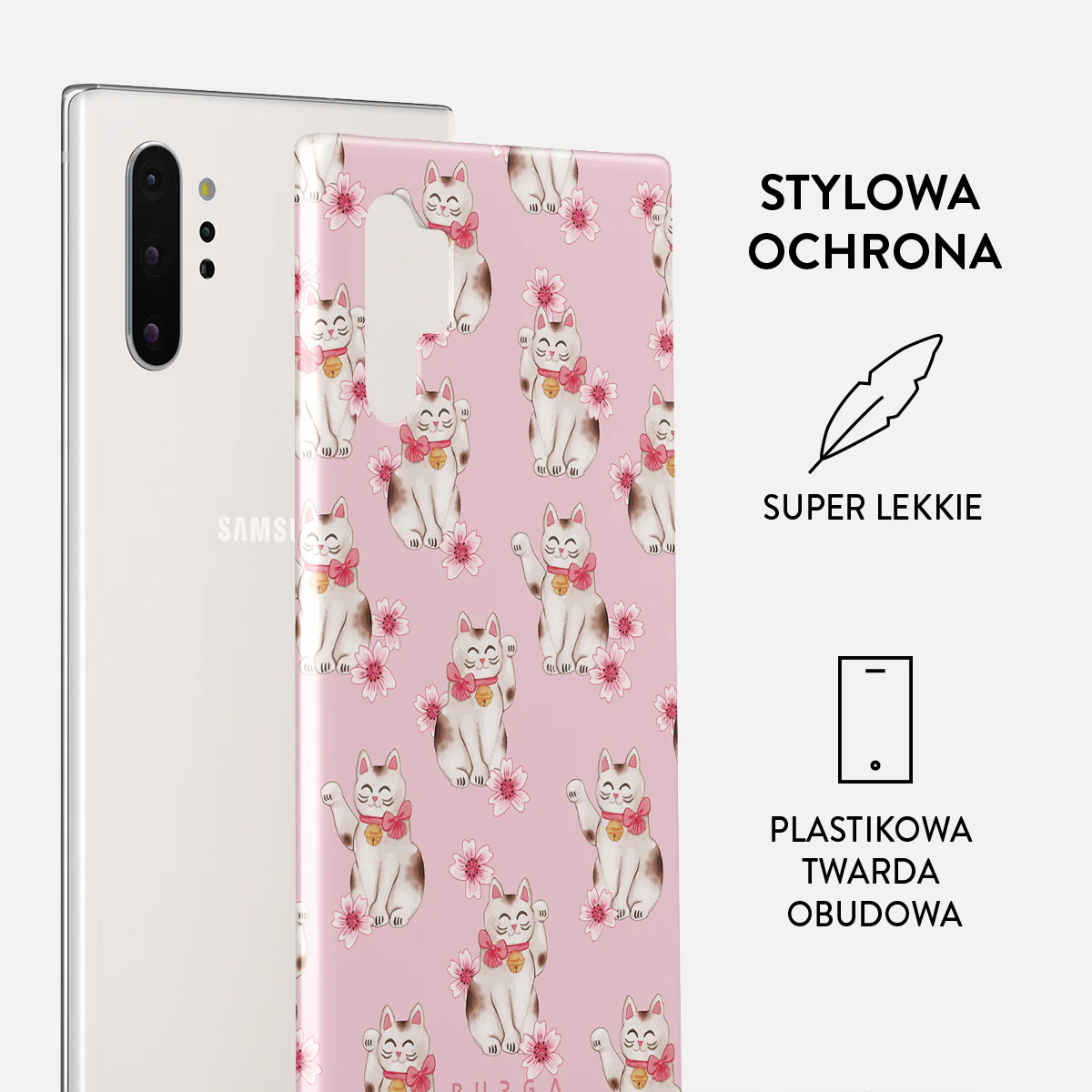 Maneki Neko - Samsung Galaxy Note 10 Plus Etui - Image 2