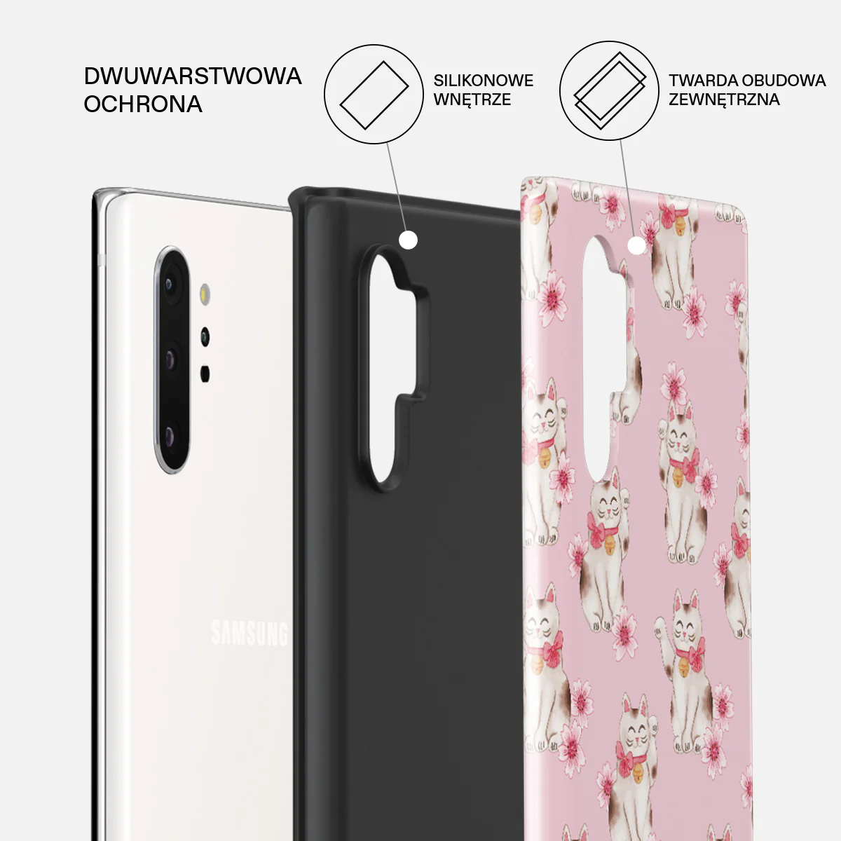 Maneki Neko - Samsung Galaxy Note 10 Plus Etui - Image 6