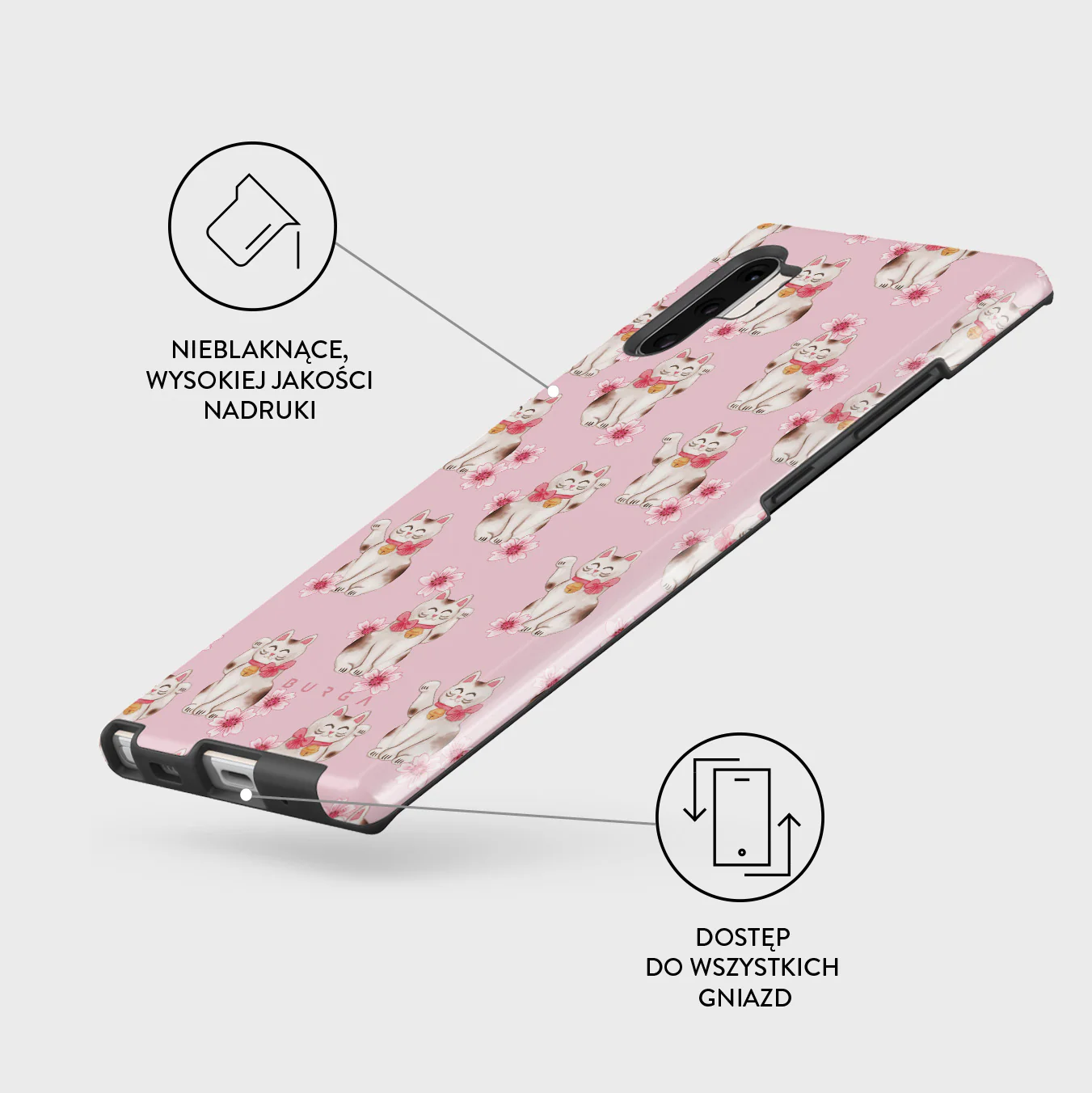 Maneki Neko - Samsung Galaxy Note 10 Plus Etui - Image 7