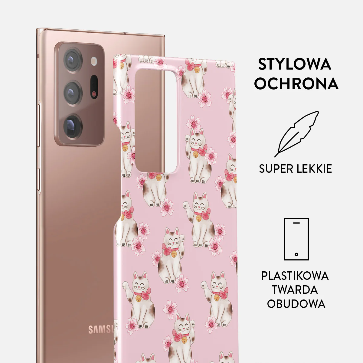 Maneki Neko - Samsung Galaxy Note 20 Ultra 4G / 5G Etui - Image 2