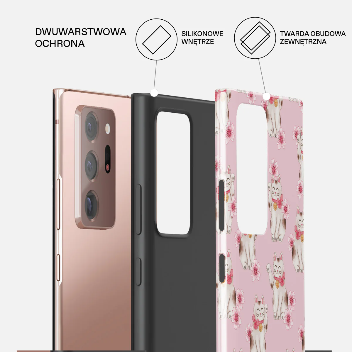 Maneki Neko - Samsung Galaxy Note 20 Ultra 4G / 5G Etui - Image 6