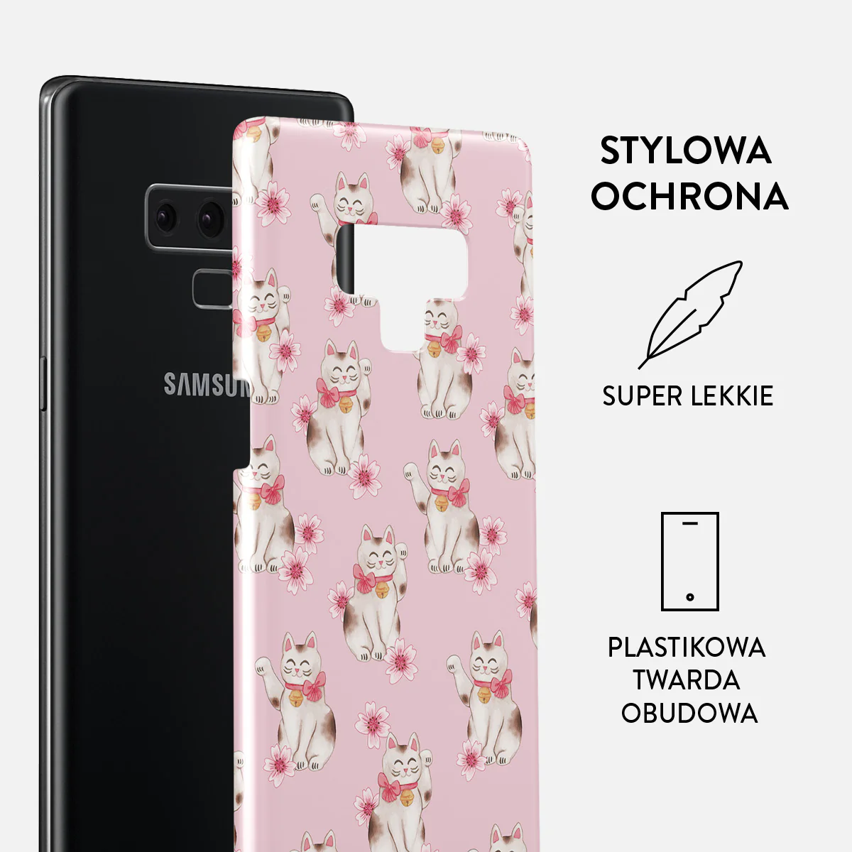 Maneki Neko - Samsung Galaxy Note 9 Etui - Image 2