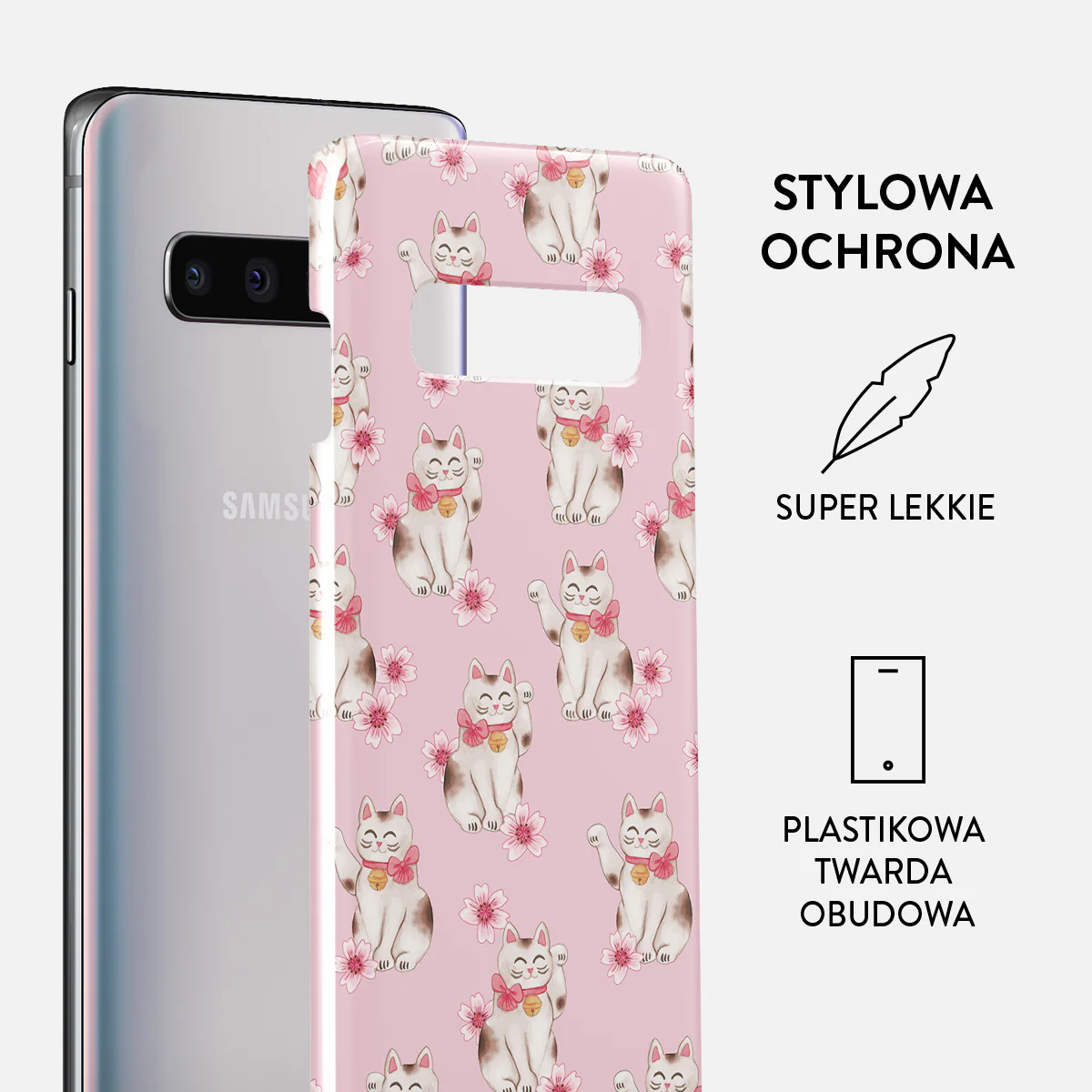 Maneki Neko - Samsung Galaxy S10 Plus Etui - Image 2