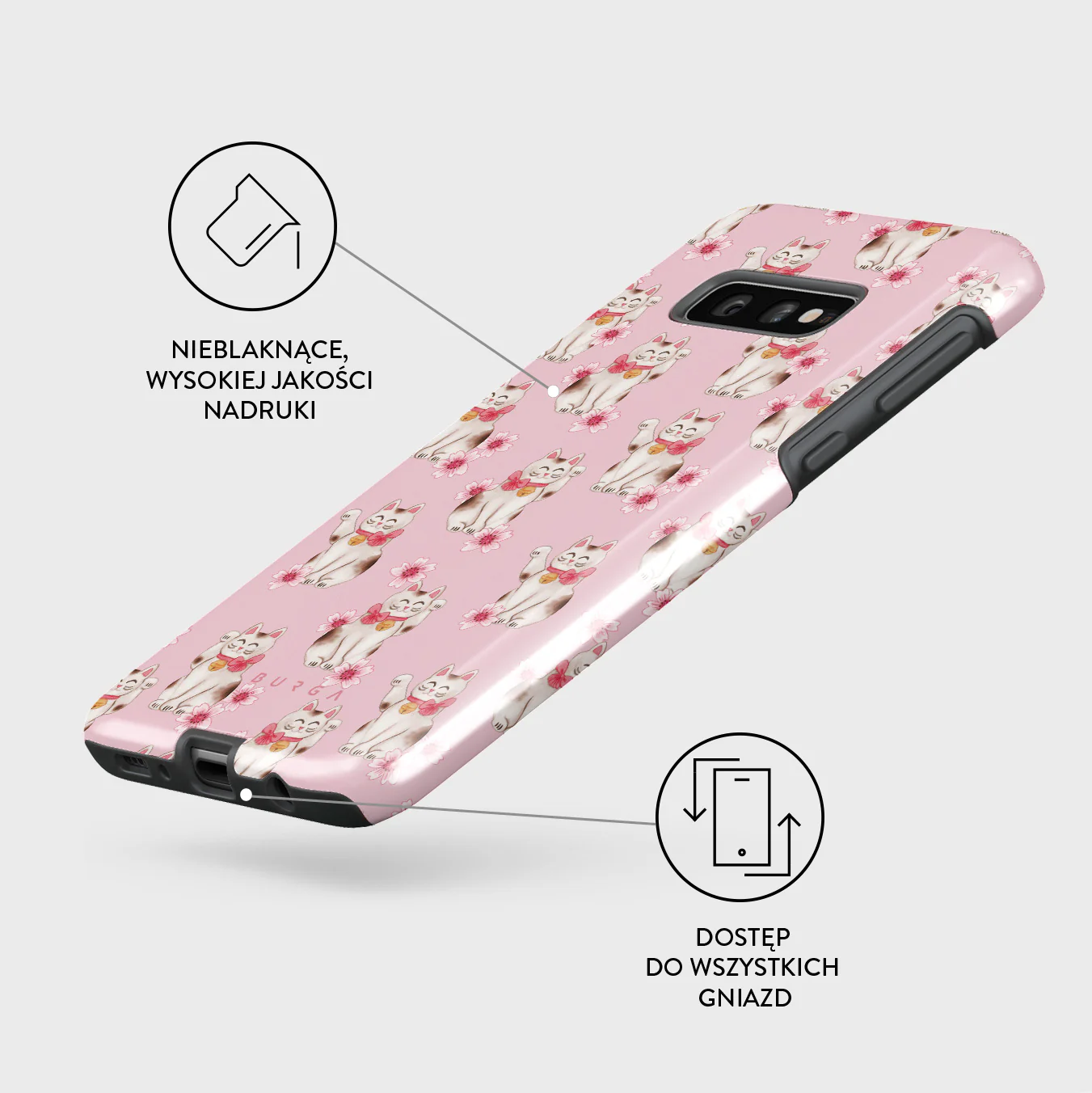 Maneki Neko - Samsung Galaxy S10E Etui - Image 3