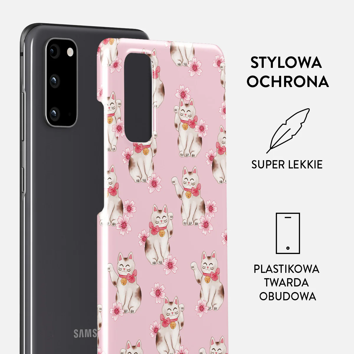 Maneki Neko - Samsung Galaxy S20 4G / 5G Etui - Image 2