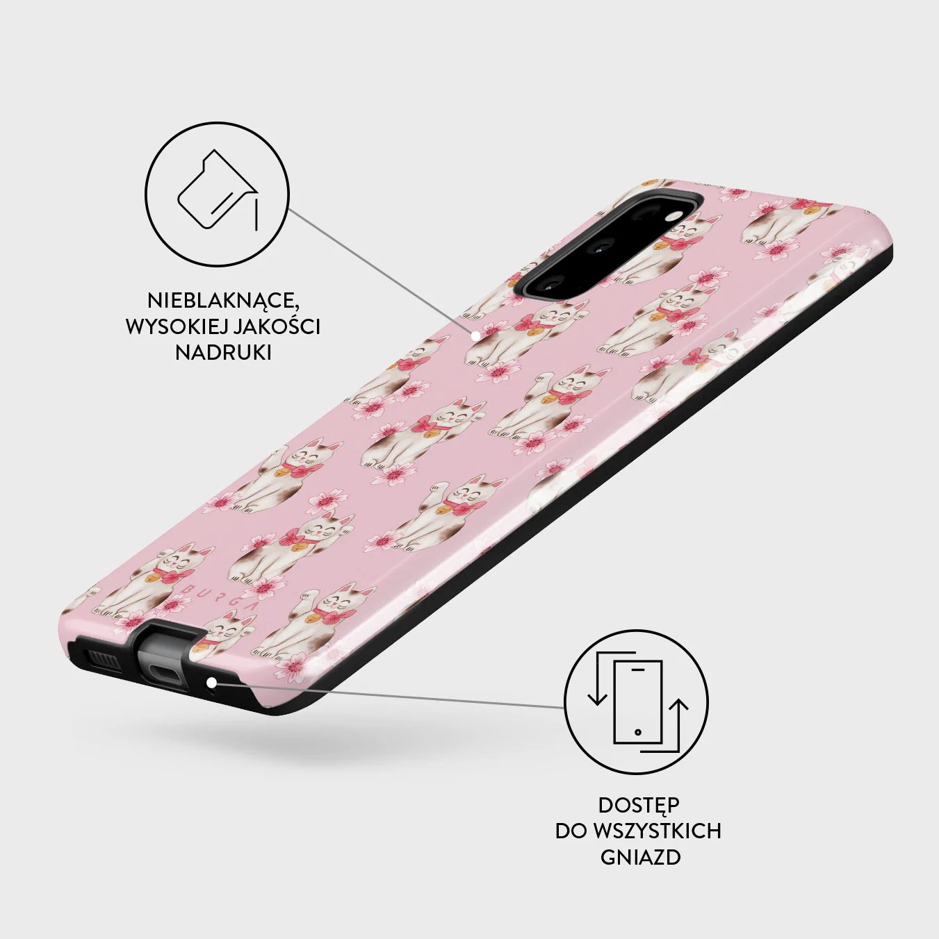 Maneki Neko - Samsung Galaxy S20 FE 4G / 5G Etui - Image 3