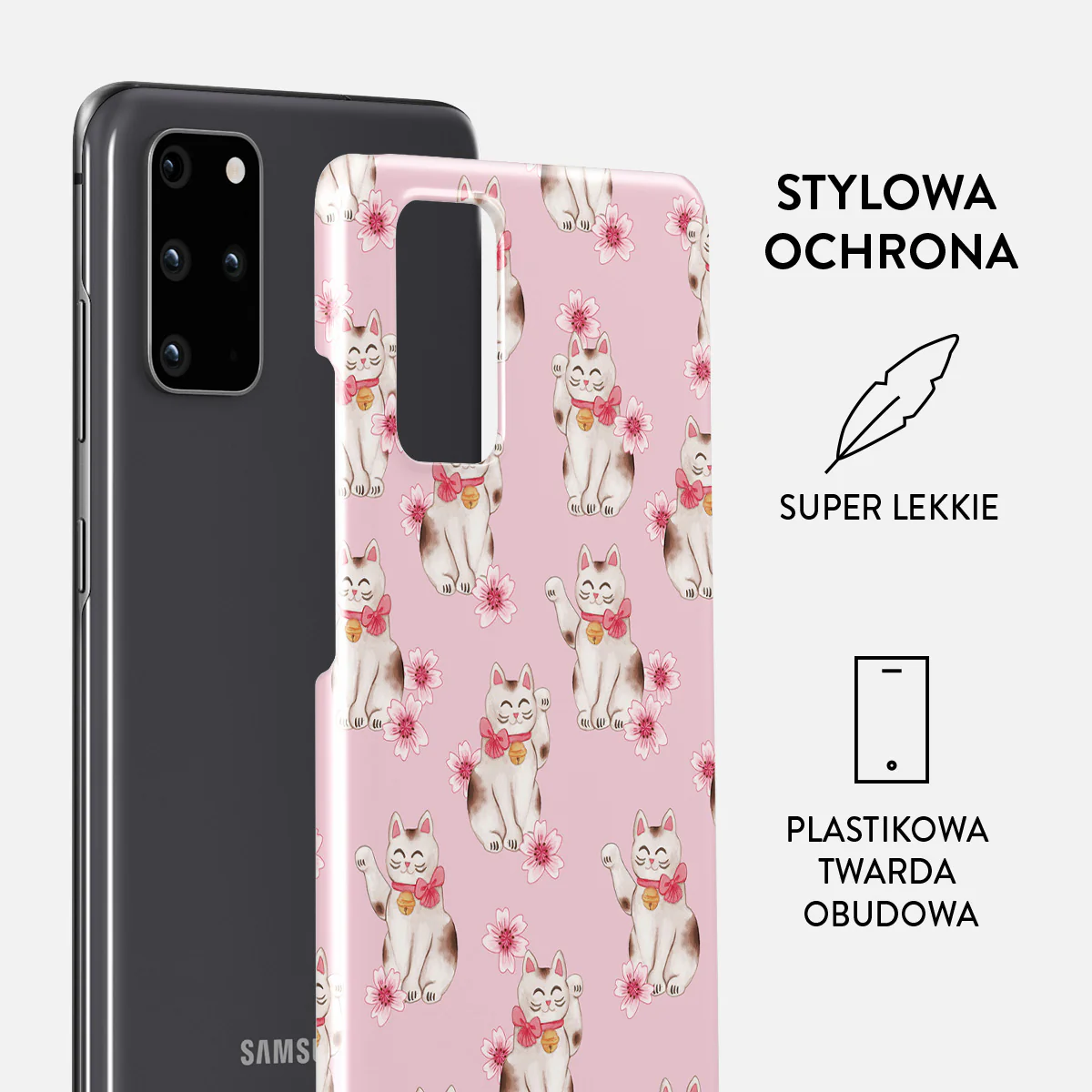 Maneki Neko - Samsung Galaxy S20 Plus 4G / 5G Etui - Image 2