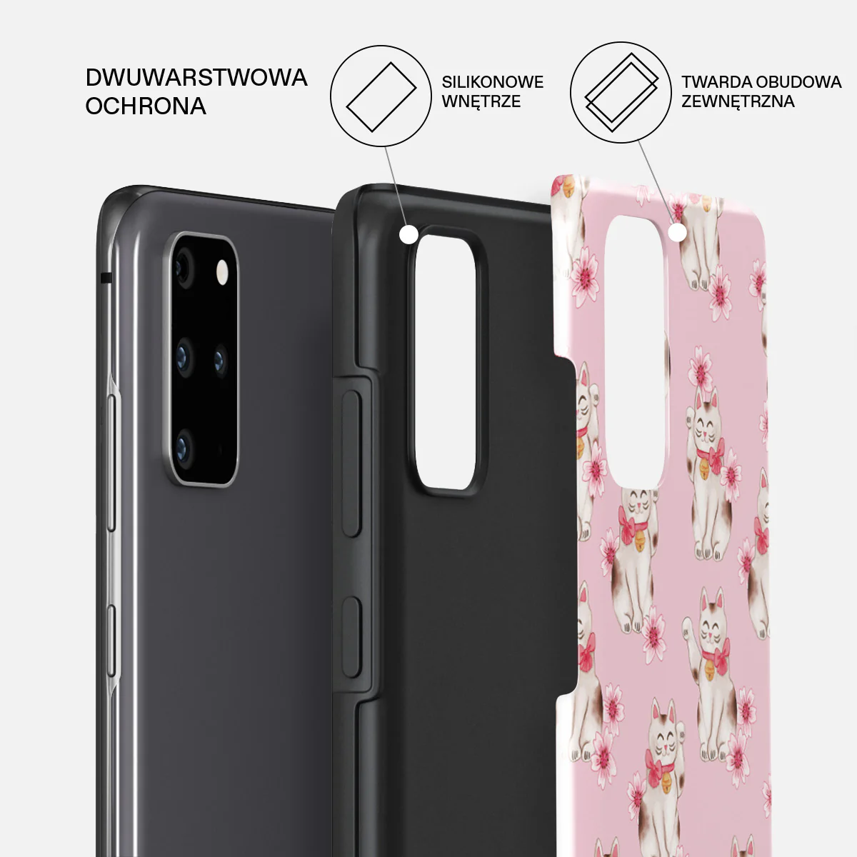 Maneki Neko - Samsung Galaxy S20 Plus 4G / 5G Etui - Image 6
